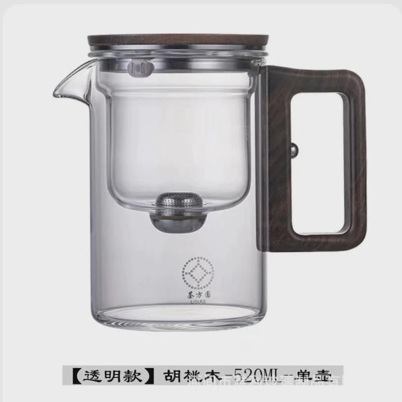 玻璃玻璃壶d过滤茶壶功夫茶具无杆磁吸飘逸内胆一键茶水分离飘逸,餐饮具,茶壶,淘宝优惠券,粉丝福利购,淘宝优惠卷