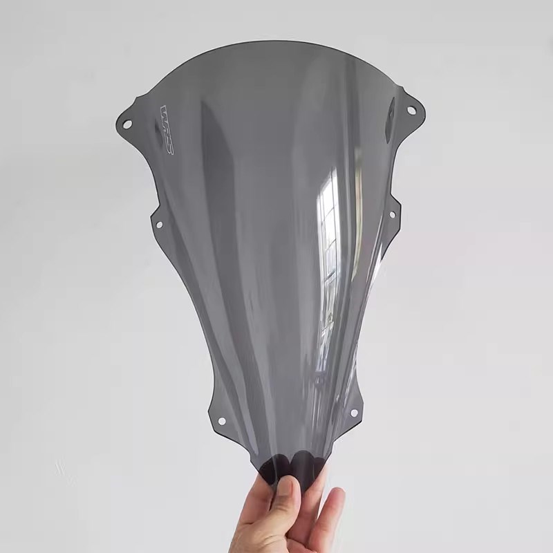 适用新款川崎忍者 ZX-4R ZX4RR改装加高N风挡竞技前挡风玻璃导流