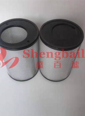 罗茨175240000空气滤清器风x机DN100  DN125空气滤芯偏心滤芯
