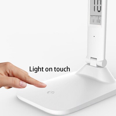 Led dedsk lamp eye protection charging plug in dual purpose
