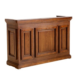 中式收银台服g装店铺小型收款吧台复古理发店前台柜台男装店接待