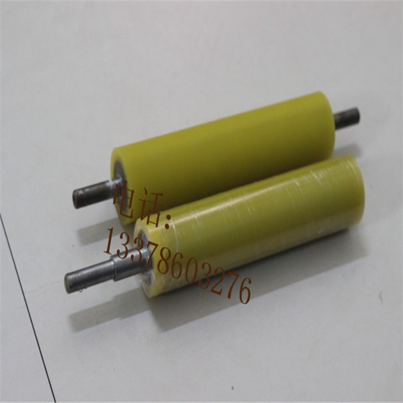 定 做聚氨酯胶辊橡胶滚筒PU胶滚轮E包胶滚筒各种尺寸滚筒托辊胶辊