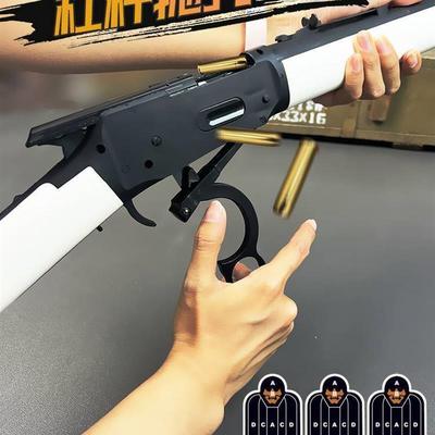 塞甘合金属乖巧虎温彻斯特M1894软弹玩具枪杠杆抛壳成人玩具模型
