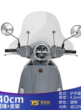 三阳飞度5飞度150n改装挡风玻璃黑色竞技挡风玻璃前挡风镜护胸玻