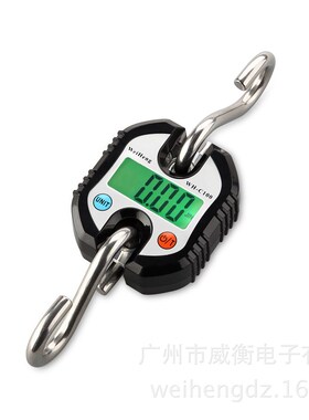 便携式电子秤打猎秤迷你吊称猪羊秤,Fmini电子吊钩秤150kg