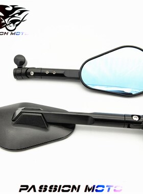 适用TMAX530反光kNMAX155倒车镜FORCE 后视镜XMAX300改装NVX 1555