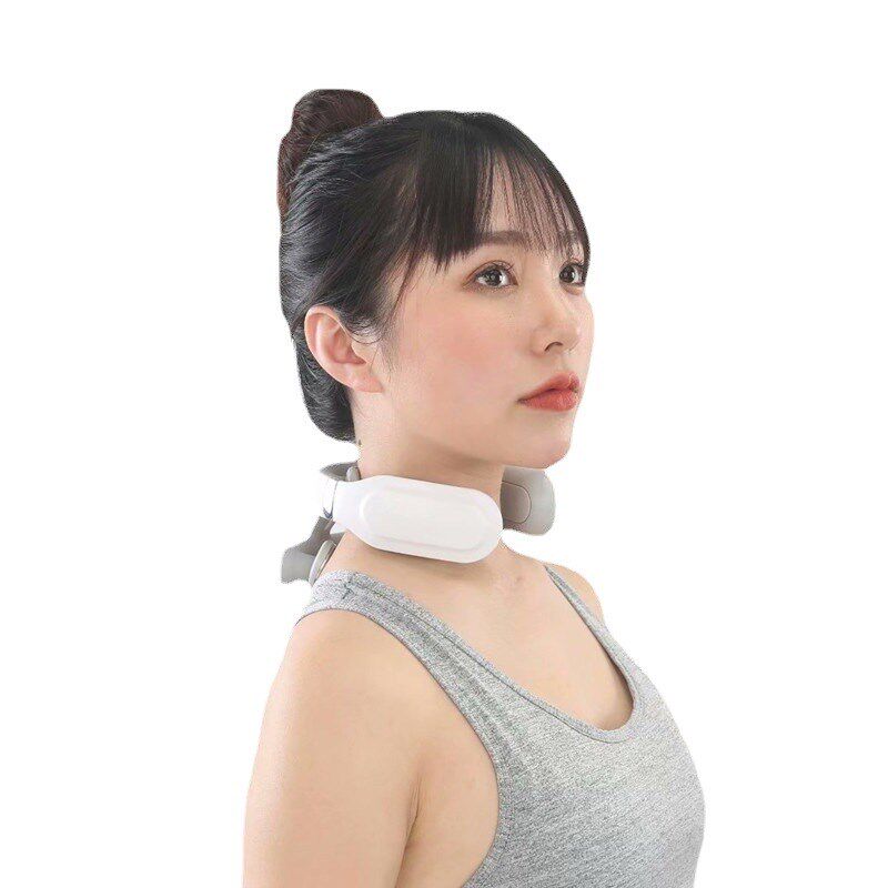 新款智能颈椎理疗仪电动颈部按摩器多功能Q电磁脉冲揉捏按摩仪
