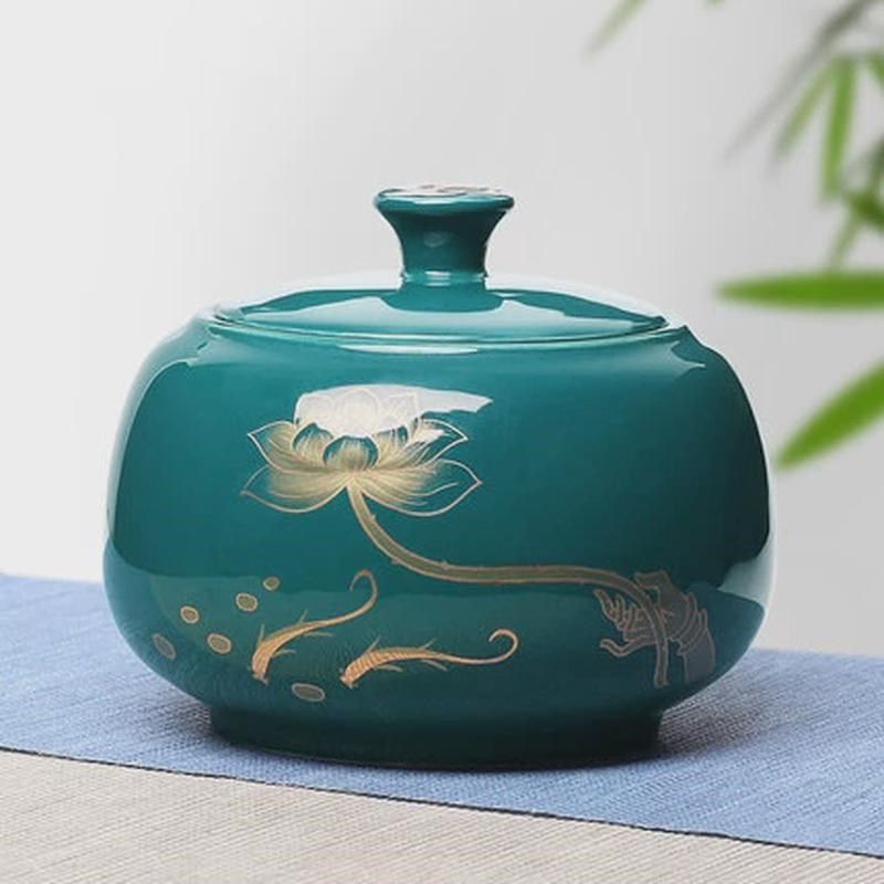 茶叶罐茶罐包装盒陶瓷罐茶叶储存罐存G茶罐密封罐茶盒大号家用定,厨房/烹饪用具,密封罐,淘宝优惠券,粉丝福利购,淘宝优惠卷