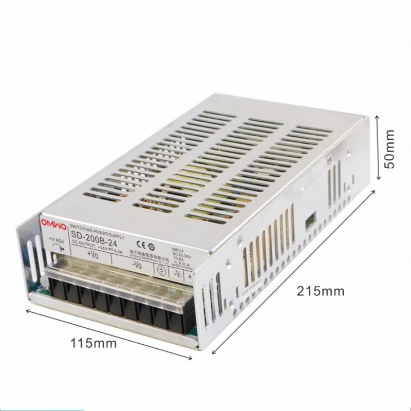 明维SD-200B-24 单p组输出直流隔离DC-DC转换电源 19-36V转24V8.4