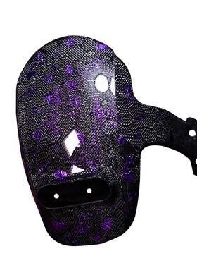 九号电动车E200P/E125/E100系列H蜂窝紫箔锻造碳纤维原厂后挡泥板