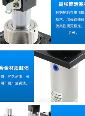 重载止动a阻挡气缸RSG/RSDG40-20/25/30/D/B/T/F/K/G/R/L/B/C/D/E