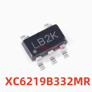UMW SOT 全新原装 XC6219B332MR 0.5A低压差线性稳压LDO芯片