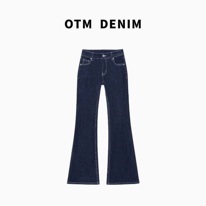 OTM DENIM【星夏】低腰弹力喇叭裤不易褪色丹宁夏季薄款新款修身