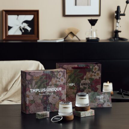 TMPLUS UNIQUE香薰蜡烛礼盒装睡眠卧室套装浪漫香氛伴手礼送礼