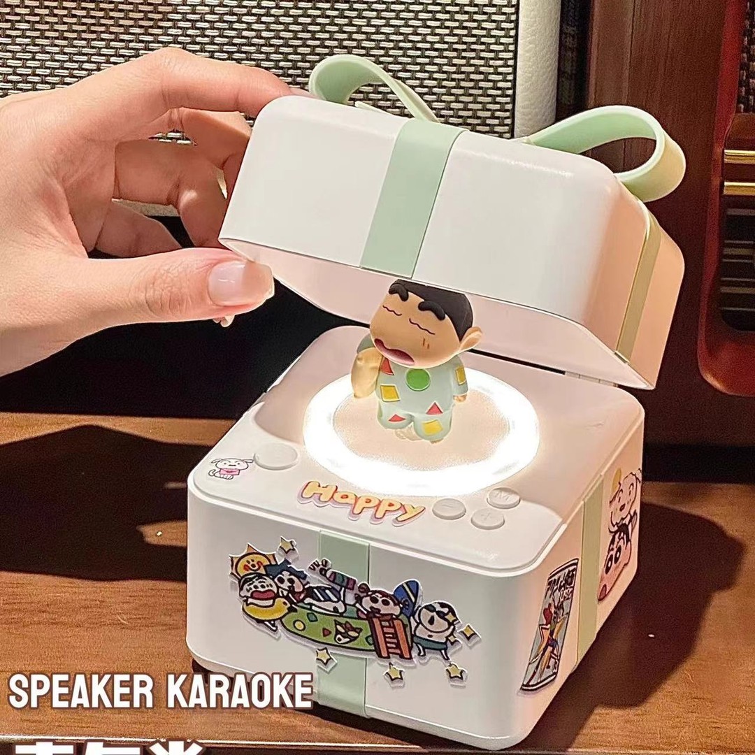 蜡笔小新蓝牙音箱迷你小型音响可爱生日礼物女生男生送闺蜜朋友