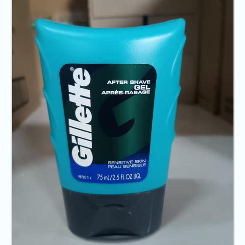 美国Gillette剃须后滋润啫喱75ml