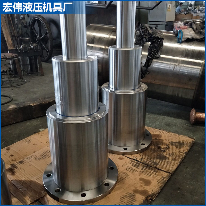小型多节套筒式液压油缸批发厂家按图纸加工非标超高压液压油缸