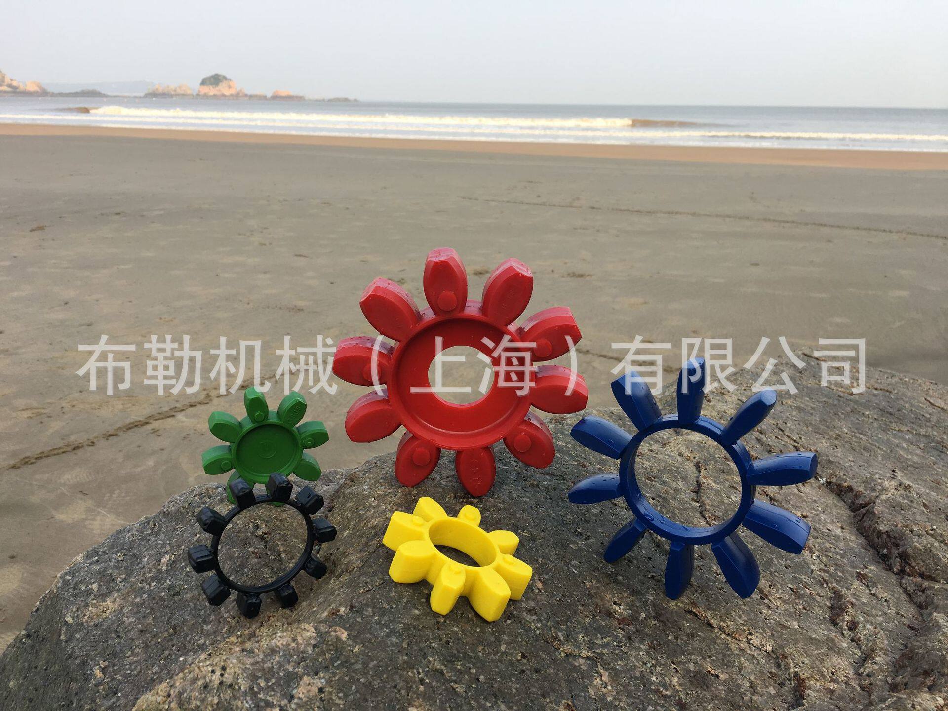 XL6型星型联轴器/软连接GR125梅花瓣弹性体块/胶垫CJ缓冲垫减震垫