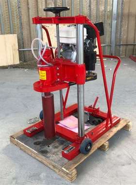 混凝土路面取芯机钻孔取芯机深度路面取芯钻机功能