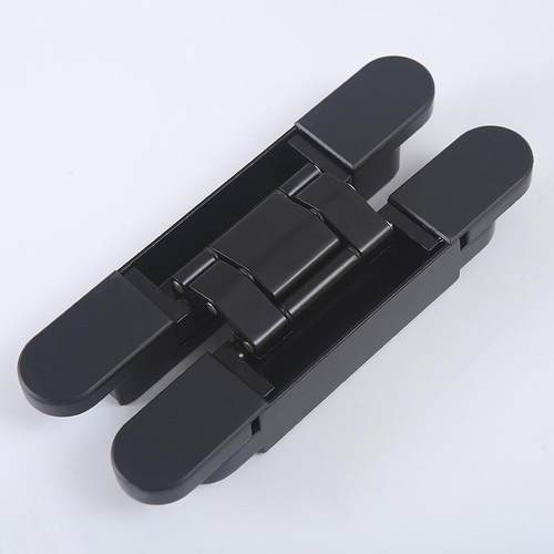 隐形门合页隐藏式十字铰链暗藏三维可调木门隐藏门合页折叠铰链