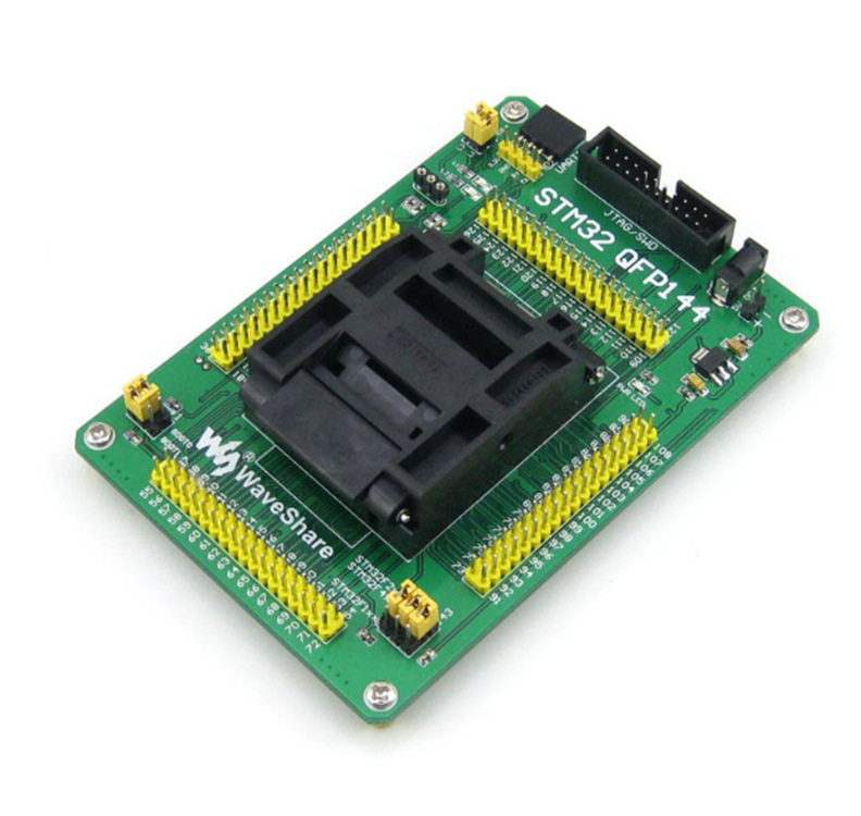 微雪STM32-QFP144专用编程座烧写座QFP1440.5mm原装座子