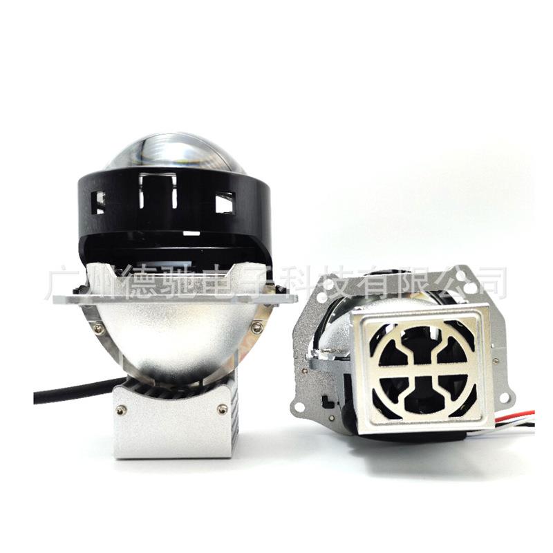 LED12VL5-55W/65W汽车通用款改装用智能双光透镜远近一体透镜