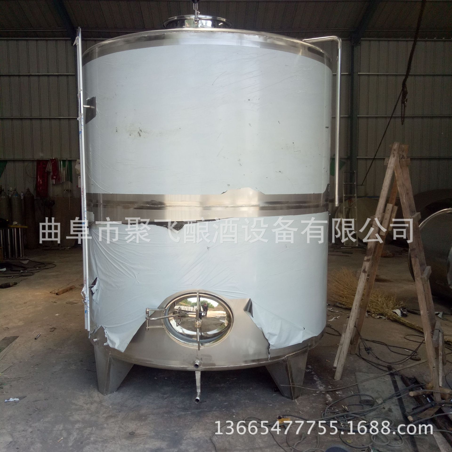 不锈钢酵素发酵罐 酸奶发酵缸 多酶核酸酵汁容器 白钢罐