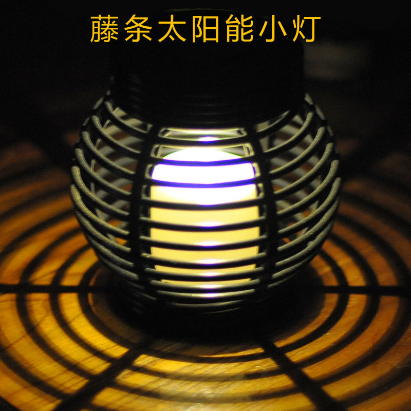 创意太阳能电子蜡烛形装饰灯