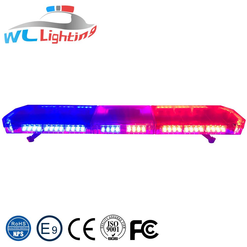 88LED长条爆闪灯120cm88W长排警示灯清障车爆闪灯救护车爆闪