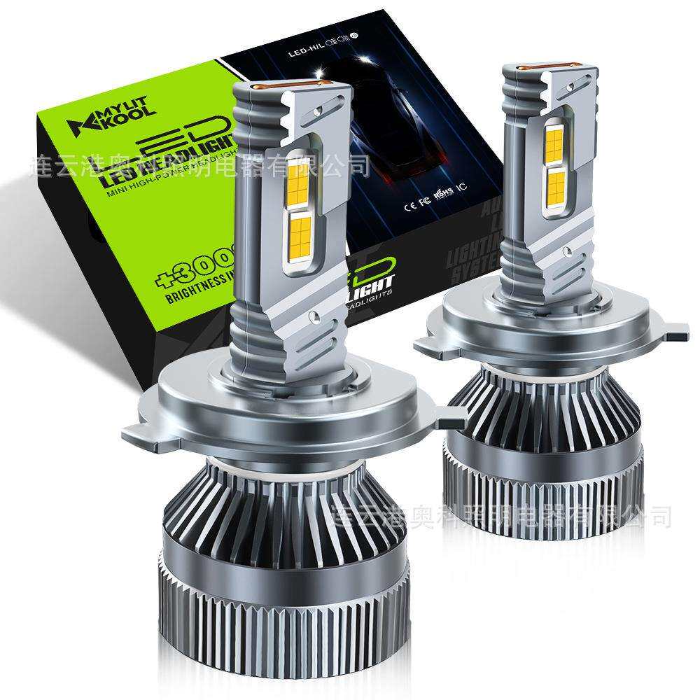 AKEV89汽车LED前照灯12VLEDH1H4H7H1190059006LED灯泡