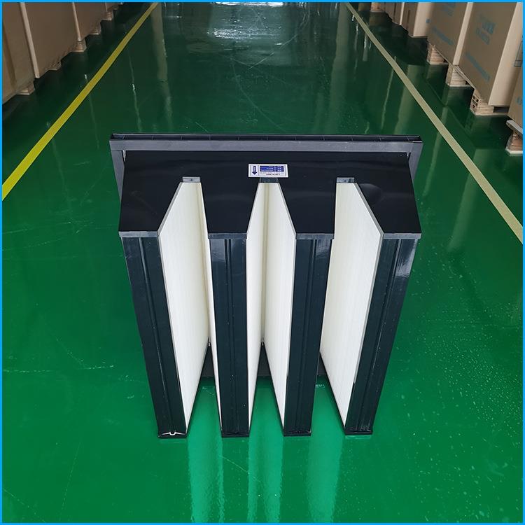 艾特滤器595*595*292大风量空气过滤器4V型塑料框畜牧业用