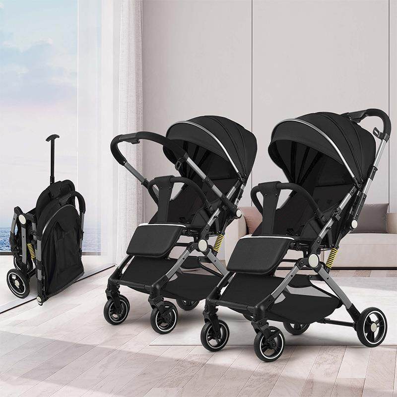 双向推行高景观轻便型婴儿儿童推车外出小型可坐可躺宝宝手推车