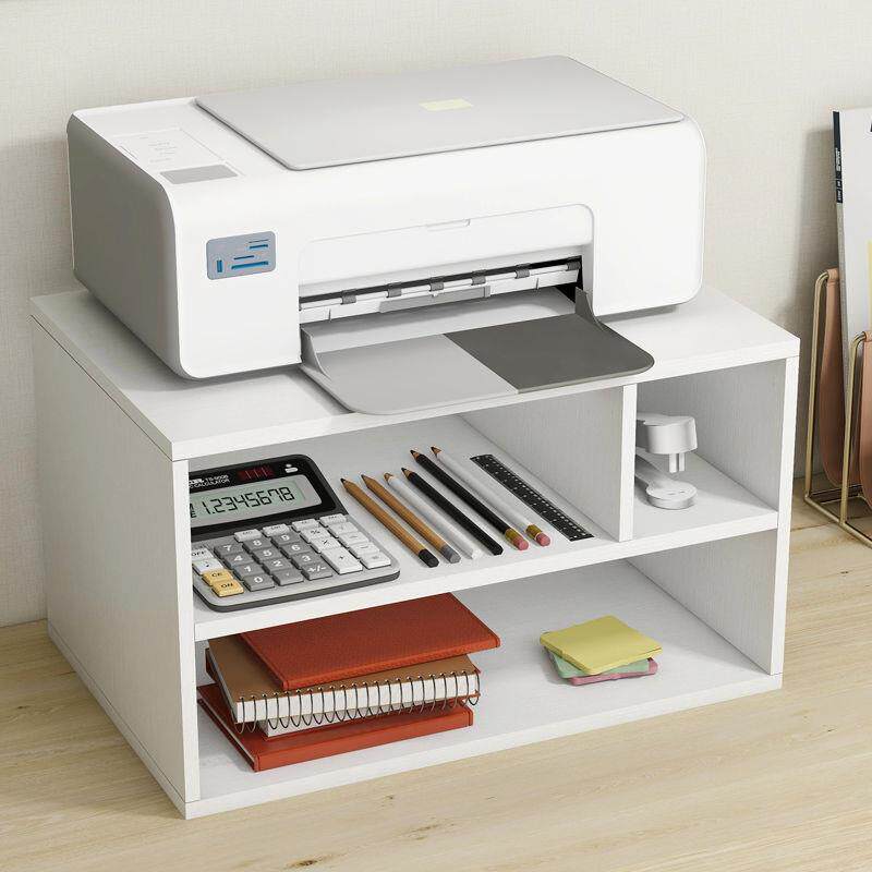 多层小书架子桌面上打印机置物架办公室放复印机增高架双层储物架