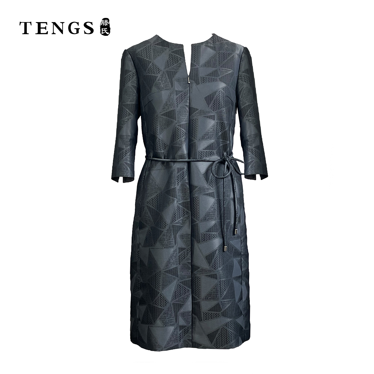 TENGS滕氏女装秋冬新款连衣裙