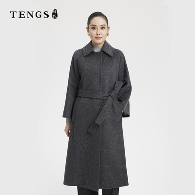 TENGS滕氏企业秋冬新款毛呢外套