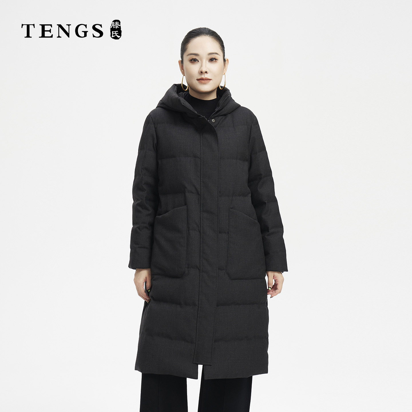 TENGS滕氏女装秋冬新款羽绒服