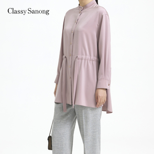Sanong 日常休闲通勤得体衬衫 滕氏企业女装 新款 冬季 萨侬Classy