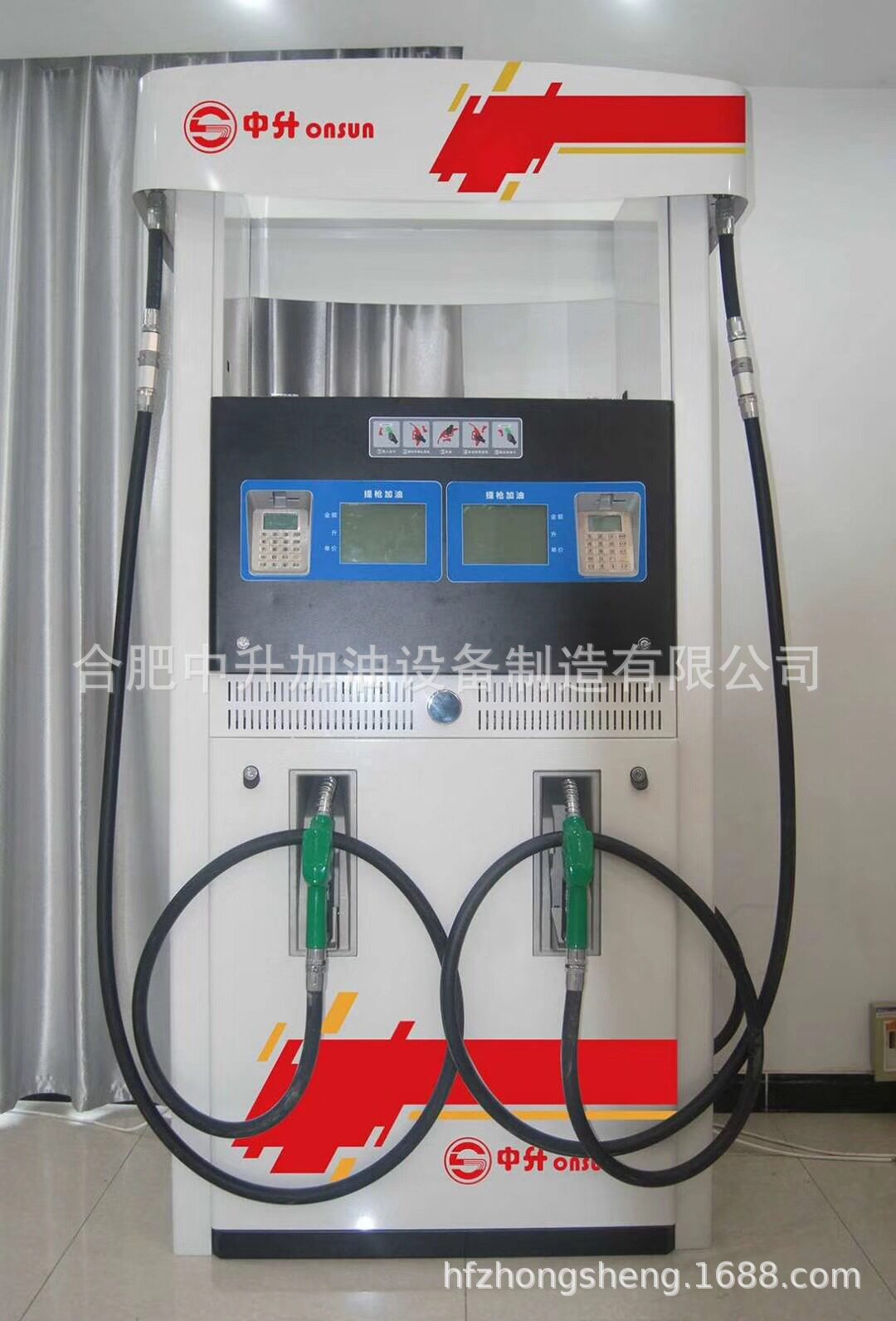 合肥中升四枪双泵四计量加油机
