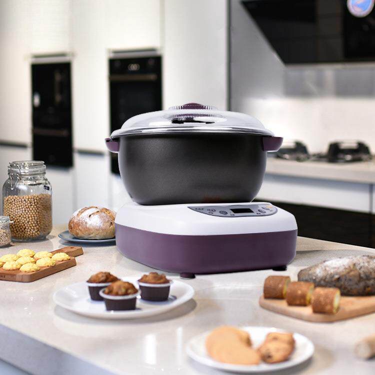 家用和面机全自动发面机揉面机醒面智能3.55.5面包机宝蓝米黄有