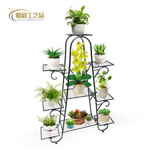 拆卸式花店家用户外花架直销铁艺花架子落地式加厚植物架