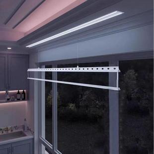 一线天隐藏嵌入式电动晾衣架家用智能晾衣杆阳台隐形式吊顶晾衣机