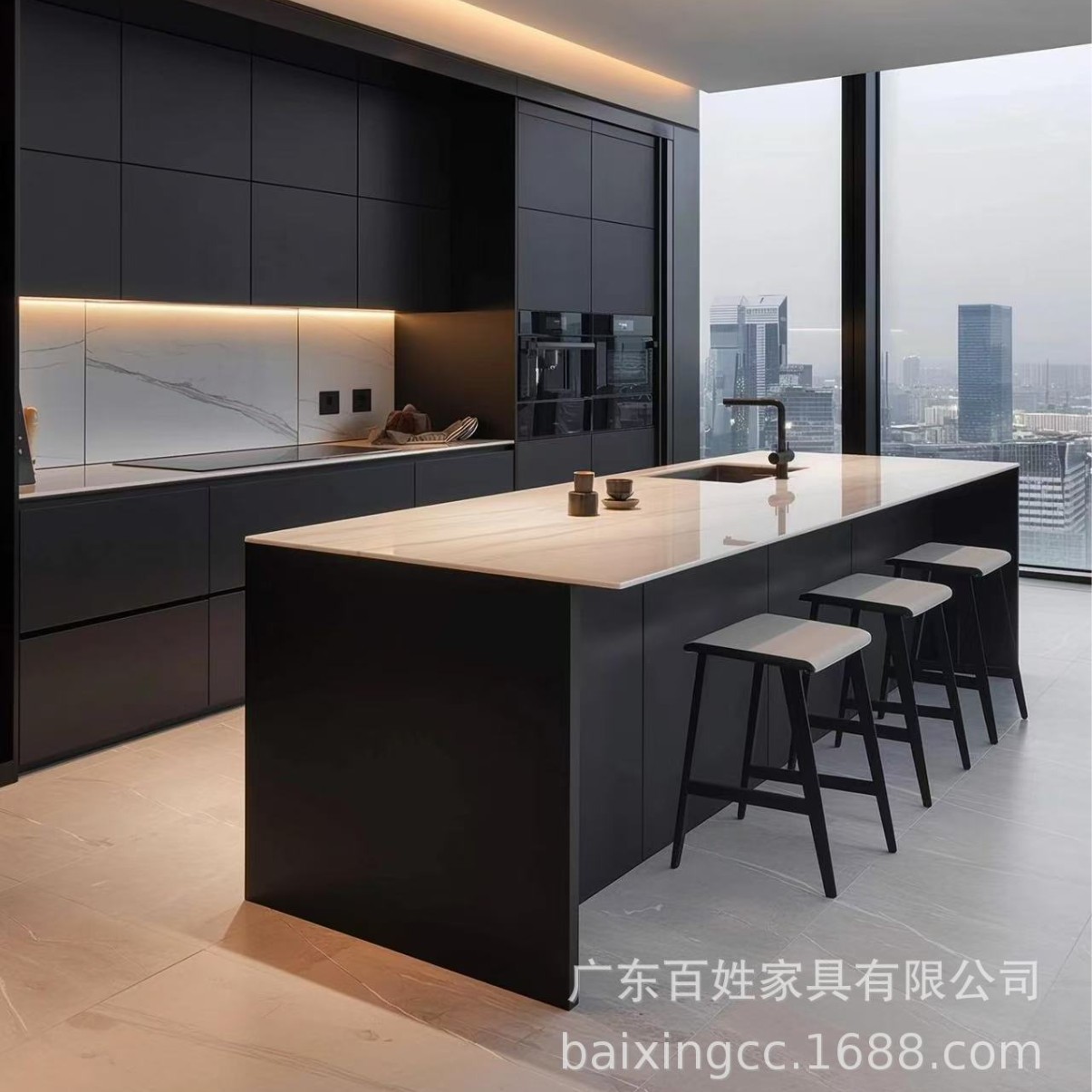 出口澳洲悉尼吊柜整体橱柜外贸澳洲加拿大中东酒店式公寓橱柜