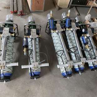 帮锚杆钻机 3.0气动锚杆钻机隧道支护加强型锚杆机支腿式 MQT 120