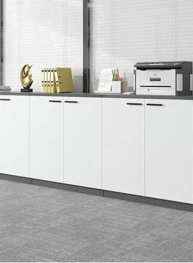 文件柜办公室档案资料柜收纳置物柜储物书柜花槽柜木质隔断矮柜