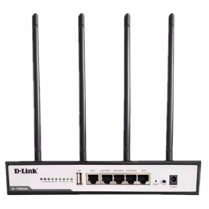 友讯（D-Link）百兆千兆多WAN口上网行为管理企业路由器DI-7100G