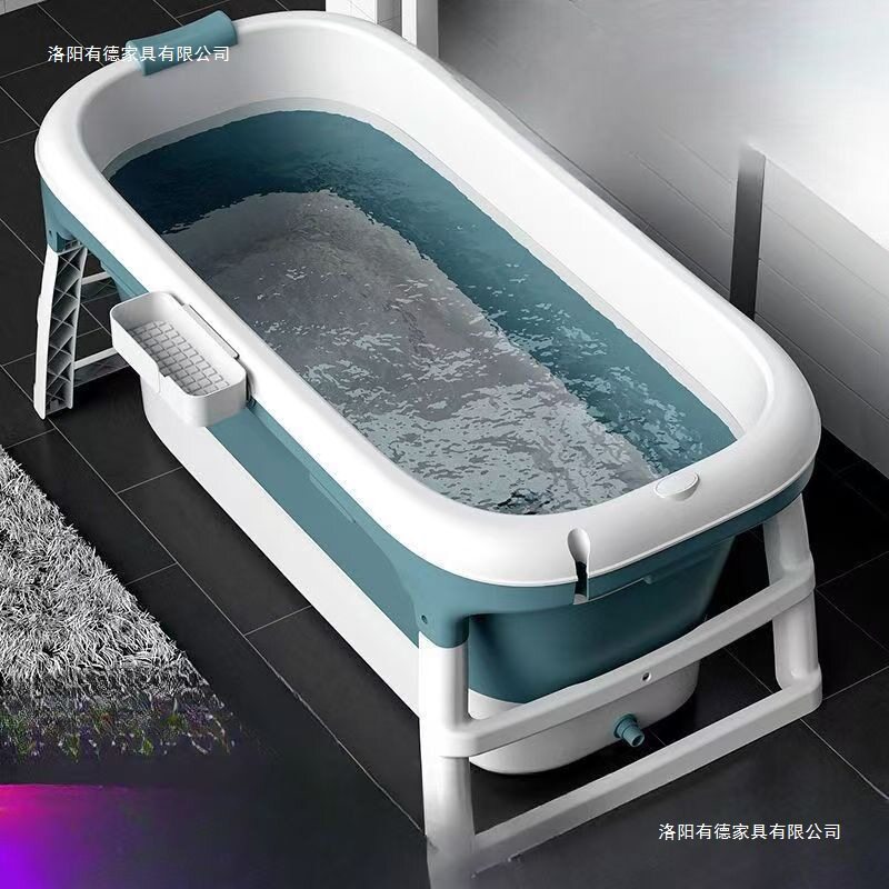 泡澡桶大人可折叠浴缸成人洗澡盆全身汗蒸加厚大号可坐躺家用