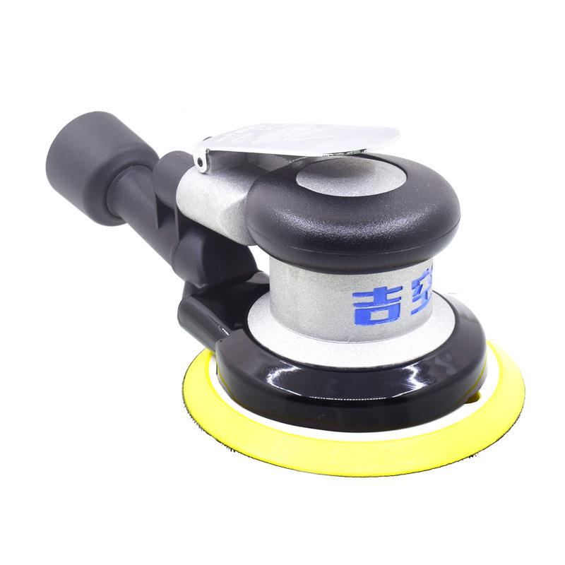5寸气动打磨机汽车干磨机头5寸6孔/砂纸/喷漆腻子磨灰机磨光机