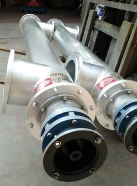 颗粒槽式螺旋输送机工业管式螺旋输送机不锈钢螺旋输送机