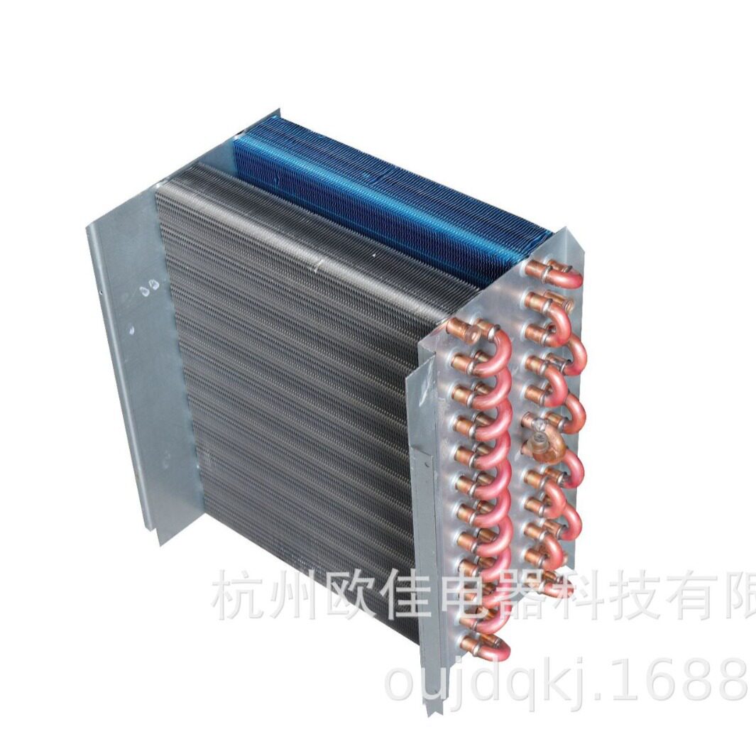 供应大型水冷风冷翅片式蒸发器立式FL系列冷却器机油冷凝器