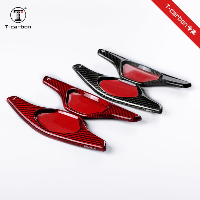 真碳纤维换挡拨片适用凯迪拉克XTS改装加长车品加减方向盘拨片